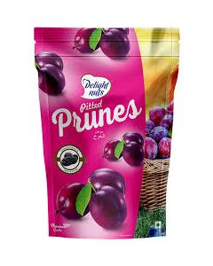 DELIGHT NUTS PITTED PRUNES 200GM