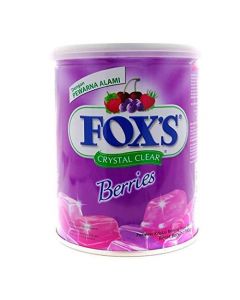 FOXS CRYSTAL CLEAR MIX FRUIT 180GM