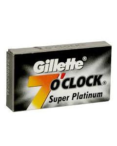 GILLETTE 7 O CLOCK SUPER PLATINUM RAZOR