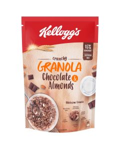 KELLOGGS GRANOLA CHOCOLATE ALMONDS 450GM