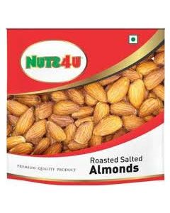 NUTS 4U ROASTED ALMONDS (BADAM) 200GM