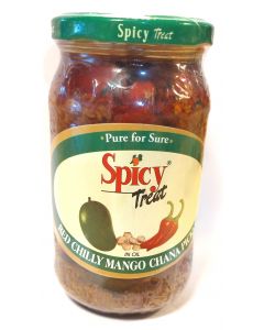 SPICY TREAT RED CHILLY MANGO CHANA PICKLE 400GM