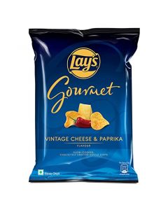 LAYS GOURMET VITAGE CHEESE & PAPRIKA FLAVOUR 80GM