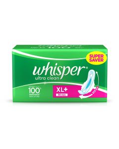 WHISPER ULTRA CLEAN XL+ 30PADS
