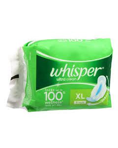 WHISPER ULTRA CLEAN XL 8PADS