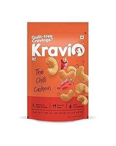 KRAVIO THAI CHILLI CASHEW 200GM