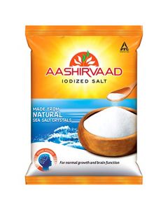AASHIRVAAD IODIZED SALT 1KG