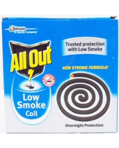 ALL OUT LOW SMOKE COILS 10 N COILS