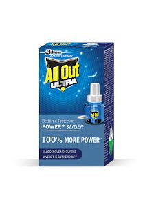 ALL OUT ULTRA REFILL POWER+SLIDER 45ML