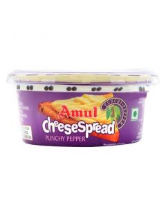 AMUL CHEESE SPREAD PUNCHY PEPPER 200GM