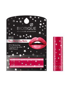 BIOTIQUE BIO LIP BLAM BERRYCRUSH  4GM