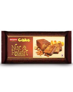 BRITANNIA CAKE NUT & RAISIN ROMANCE 160GM