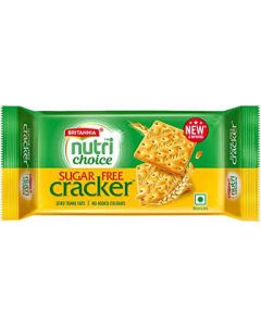 BRITANNIA NUTRI CHOICE SUGAR FREE CRACKER 100GM