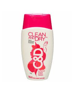 CLEAN AND DRY DAILY INTIMATE POWDER 50GM