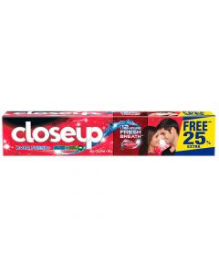 CLOSEUP TOOTH PASTE EVER FRESH RED HOT 50GM