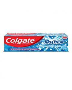 COLGATE TOOTH PASTE MAXFRESH PEPPERMINT ICE (BLUE)150GM