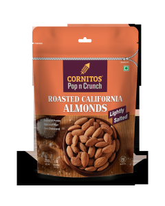CORNITOS ROASTED ALMONDS LIGHTLY SALTED 200GM