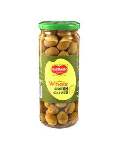 DEL MONTE WHOLE GREEN OLIVES 450GM