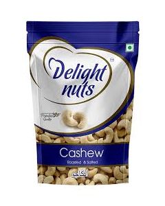 DELIGHT NUTS CASHEW ROASTED & SALTED 200GM