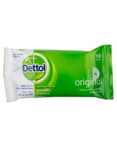 DETTOL MULTI-USE FLORAL WIPES 10WIPES