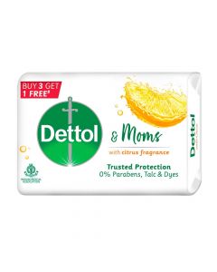 DETTOL SOAP CITRUS 4X125GM