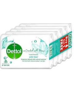 DETTOL SOAP WITH TULSI 4X125GM