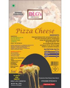 DLG'S FOODS PIZZA CHEESE 400GM