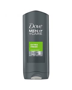 DOVE MEN CARE BODY AND FACE WASH CLEAN COMFORT CARING FORMULA 250ML