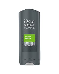 DOVE  MEN CARE BODY AND FACE WASH EXTRA FRESH 250ML