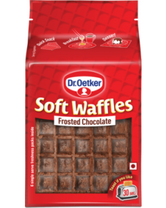 DR.OETKER SOFT WAFFLES FROSTED CHOCOLATE 250GM