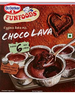 FUN FOODS EGGLESS BAKE MIX CHOCO LAVA 320GM
