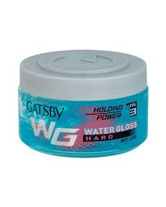 GATSBY HAIR GEL WATER GLOSS HARD 30GM