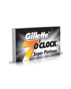 GILLETTE 7 O CLOCK SUPER PLATINUM 5N