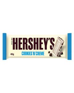 HERSHEYS COOKIES N CREME CHOCOLATE 40GM