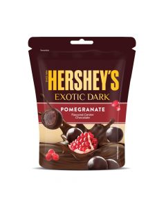 HERSHEYS EXOTIC DARK POMEGRANATE CHOCOLATE 100GM