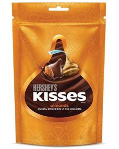 HERSHEYS KISSES ALMONDS CHOCOLATE 100.8GM