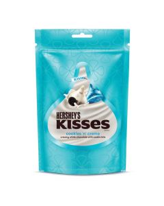HERSHEYS KISSES COOKIES N CREME 100.8GM