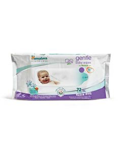 HIMALAYA GENTLE BABY WIPES FOR NORMAL SKIN EXTRA SOFT 72WIPES