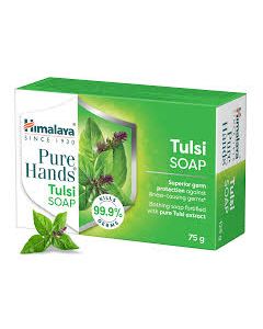 HIMALAYA SOAP PURE HANDS TULSI SOAP 75GM