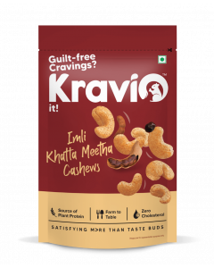 KRAVIO IMLI KHATTA MEETHA CASHEW 200GM