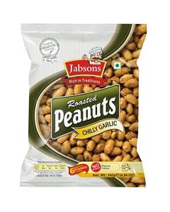 JABSONS ROASTED PEANUTS CHILLY GARLIC 140GM