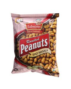 JABSONS ROASTED PEANUTS SPICY MASALA 140GM