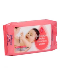 JOHNSONS BABY SKINCARE WIPES 2X80N