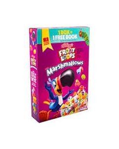 KELLOGGS FROOT LOOPS WITH MARSHMALLOWS 297GM