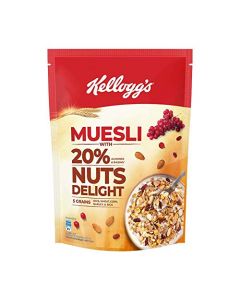 KELLOGGS MUESLI 20% NUTS DELIGHT 500GM