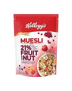 KELLOGGS MUESLI 21% FRUIT AND NUTS 750GM