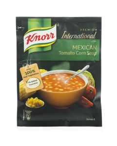 KNORR INTERNATIONAL MEXICAN TOMATO CORN SOUP 52GM
