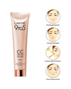 LAKME 9TO5 COMPLEXION CARE CREAM 04-ALMOND SPF3 PA 30GM