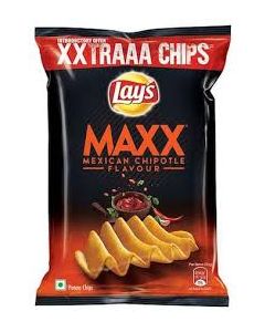 LAYS MAXX MEXICAN CHIPOTLE FLAVOUR 63GM