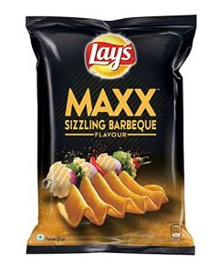 LAYS MAXX SIZZLING BARBEQUE FLAVOUR 57GM